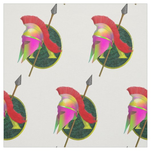 スパルタンまたはギリシャの戦士 ファブリック (見本)