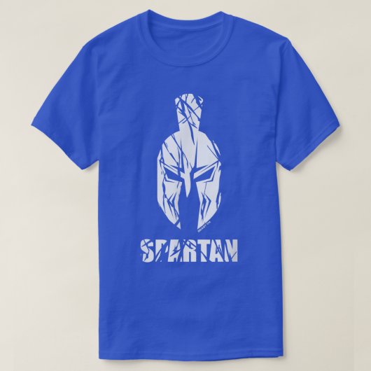 スパルタンスパルタンヘルメットジム動機フィットネスことわざ Tシャツ (デザイン正面)