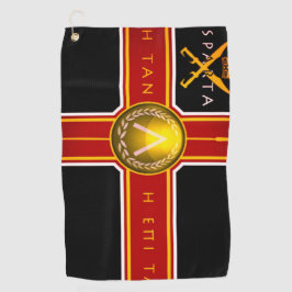 スパルタンズ·バトル·フラフ ゴルフタオル