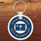 スパルタンバーグサウスカロライナ キーホルダー (正面)