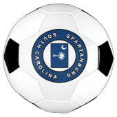 スパルタンバーグサウスカロライナ サッカーボール (回転)