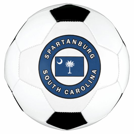 スパルタンバーグサウスカロライナ サッカーボール (正面)