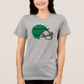 スパルタンバーグサウスカロライナSCサッカーヘルメット トライブレンドＴシャツ (正面)