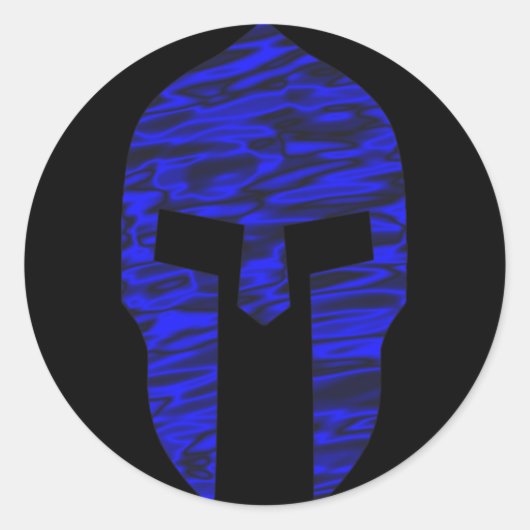 スパルタンブルー ラウンドシール (正面)