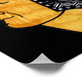 スパルタンヘッド – 青 ポスター (角)