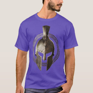 スパルタンヘルメット戦士グラディエータートレーニングスパルタGr Tシャツ