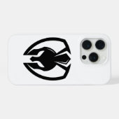 スパルタンヘルメットiPhone 15 Proケース | iPhoneケース (裏面横)