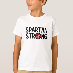 スパルタン強い。Tパーソナライズされたシャツ Tシャツ