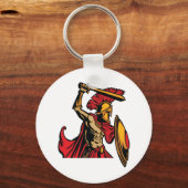 スパルタン戦士キーチェーン キーホルダー (正面)