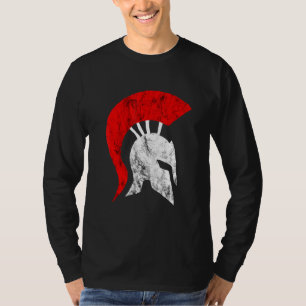 スパルタン戦士グラディエーターヘルメットスパルティートソルジャー Tシャツ