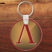 スパルタン・ラムダシールド キーホルダー (正面)