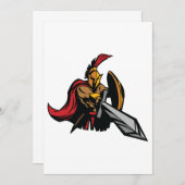 スパルタン 招待状 (正面/裏面)