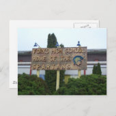 スパルタ人の故郷、フォーク高校 ポストカード (正面/裏面)