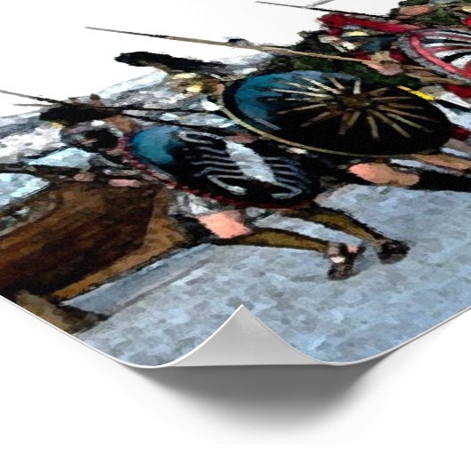 スパルタ人 ポスター (角)