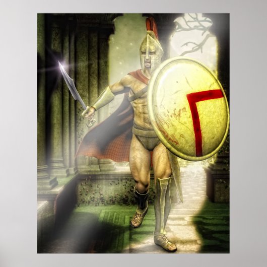 スパルタ侵入者 ポスター (正面)