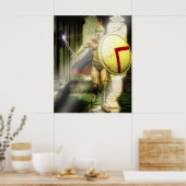 スパルタ侵入者 ポスター (キッチン)