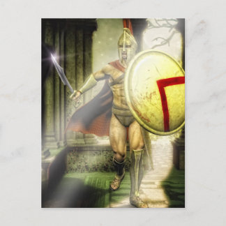 スパルタ侵入者 ポストカード