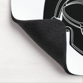 スパルタ式かトロイのヘルメット マウスパッド (コーナー)