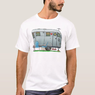 スパルタ式のキャンピングカートレーラーRV Tシャツ