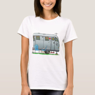スパルタ式のキャンピングカートレーラーRV Tシャツ