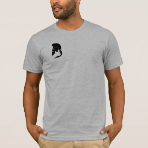 スパルタ式の戦術的な乗組員のTシャツの小さいヘルメット Tシャツ