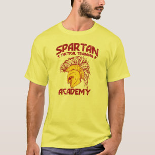スパルタ式の戦術的な訓練アカデミー Tシャツ