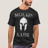 スパルタ/Molon Labe Tシャツ (正面)