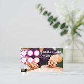 スパロイヤリティカード 名刺 (スタンド正面)