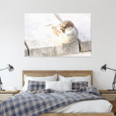 スパロウ島 – 大西洋の向こう キャンバスプリント (インサイチュ (寝室))
