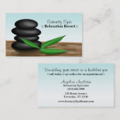 スパロック – スパ&くつろぎ名刺 名刺 (正面/裏面)