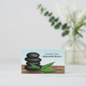 スパロック – スパ&くつろぎ名刺 名刺 (スタンド正面)