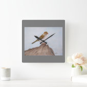 スパローの時計を見る スクエア壁時計 (ホーム)