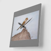 スパローの時計を見る スクエア壁時計 (傾斜)