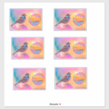 スパローカラフルとレインボーバブル