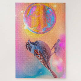 スパローカラフルとレインボーバブル ジグソーパズル