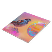 スパローカラフルとレインボーバブル タイル (側面)