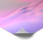 スパローカラフルとレインボーバブル ポスター (角)