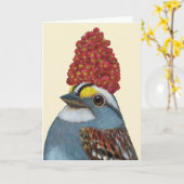 スパローカードをクラレンス カード (黄色い花)