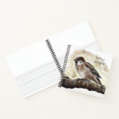 スパロースケッチ野鳥観察/バードウォッチングフィールドのメモ ノートブック (内部)