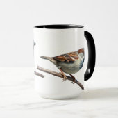 スパローズパーチ:自然インスパイアマグハウススパロー マグカップ (正面右)