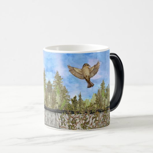 スパローモーフィングマグ モーフィングマグカップ (正面右)