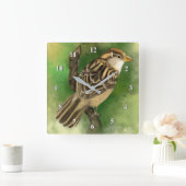 スパロー壁時計壁時計 スクエア壁時計 (ホーム)