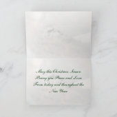 スパロー平和と愛のクリスマスカード シーズンカード (内部)