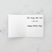 スパロー食べ物を与えのシックヴィンテージアジア美術 シーズンカード (内部)