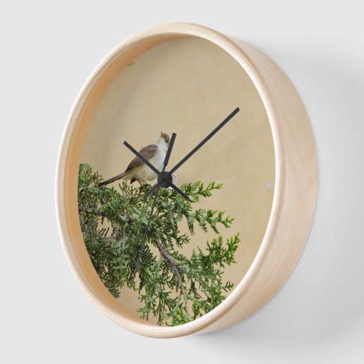 スパロー 壁時計 (傾斜)