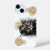 スパンクィー・ポーズ スチームパンクな猫 Case-Mate iPhoneケース (裏面)