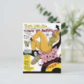 スパンクロックはがき ポストカード (スタンド正面)