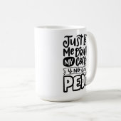 スパングリッシュ、干し草でコーヒーを飲ませてくれ。 コーヒーマグカップ (正面右)