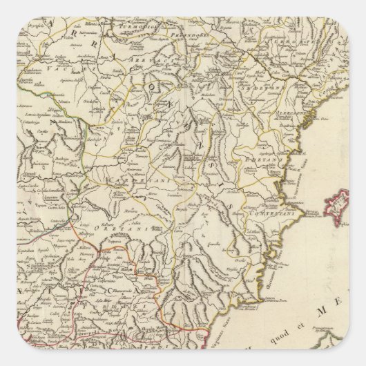 スパンスとポルトガル2 スクエアシール (正面)