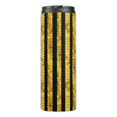 スパンパターン、ビーズ、ライン石、3Dファッション。 タンブラー (裏面)